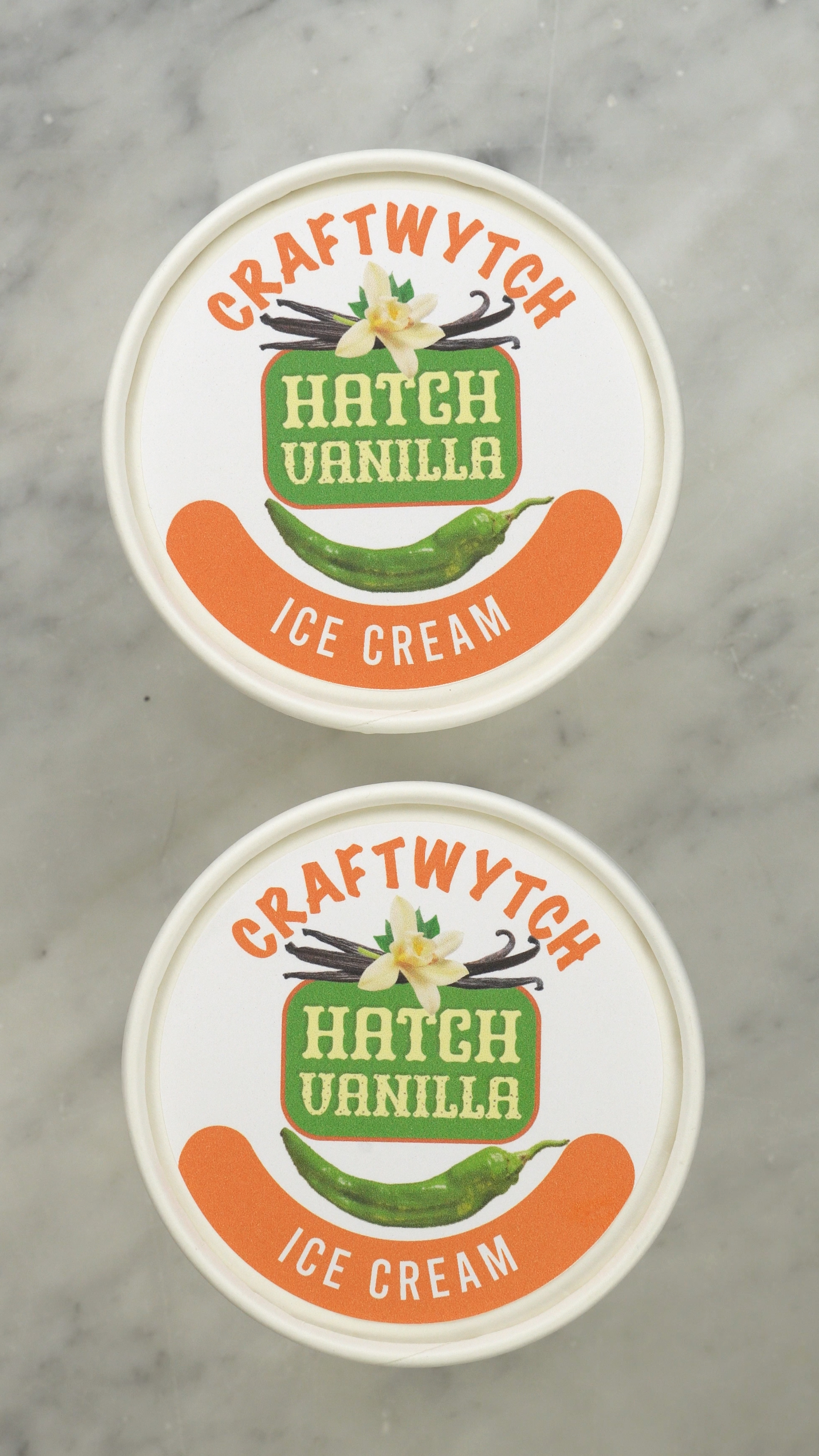 Hatch Chile Vanilla Ice Cream
